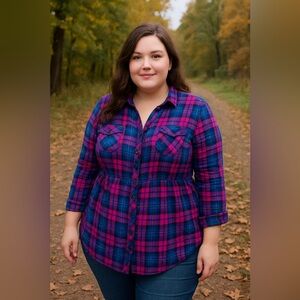 Torrid Plaid Shirt